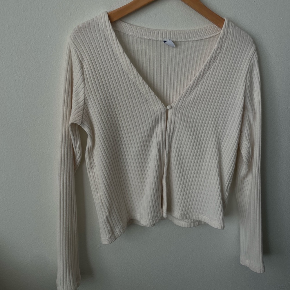 One Button Cardigan